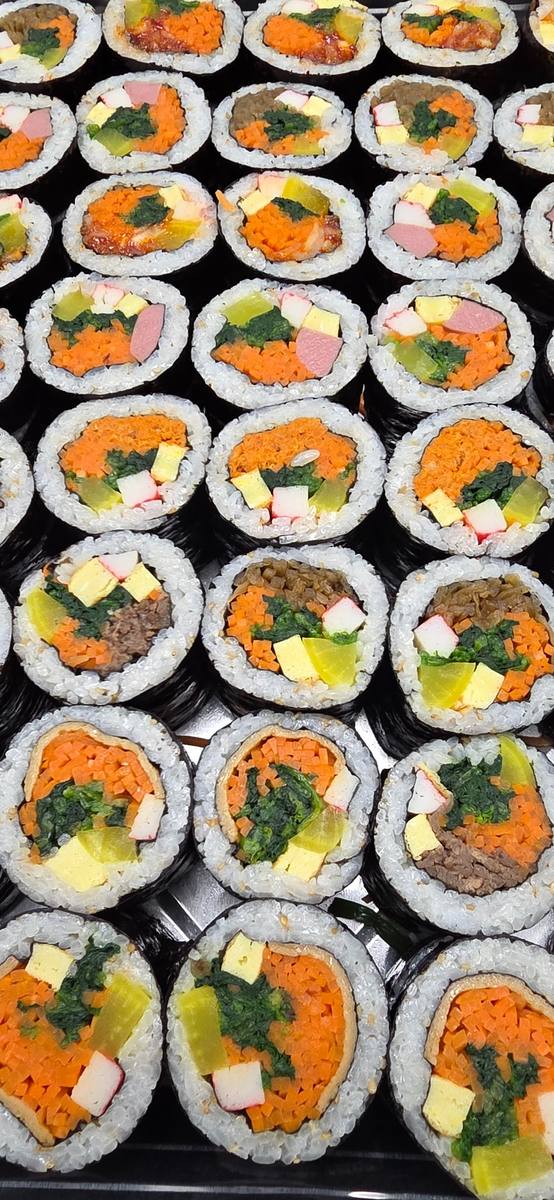 Fresh kimbap